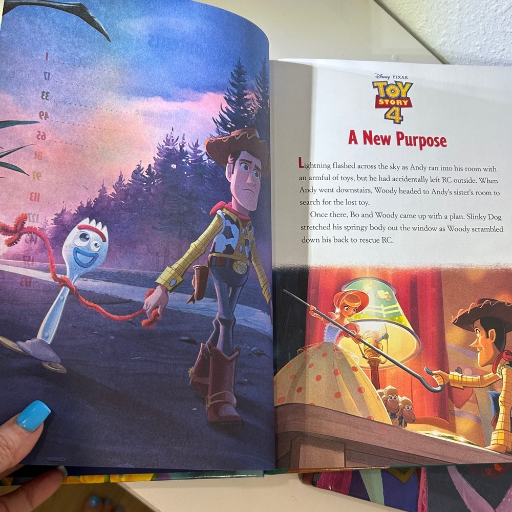 (2) Disney Hardcover 5 Minute Storybook Stories Disney Pixar & Frozen - Picture 11 of 15